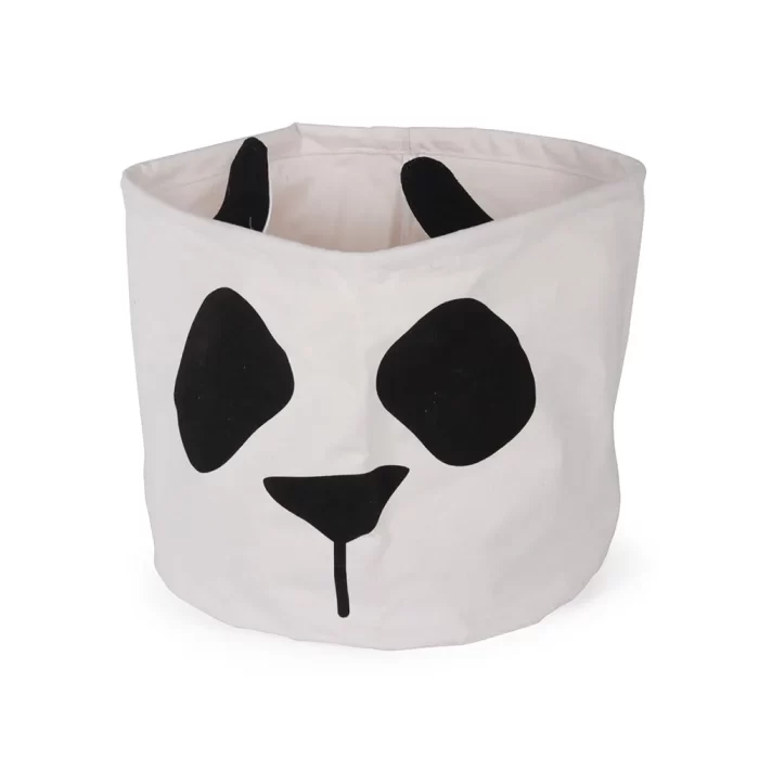 Cesto brinquedo panda 30x32x32cm