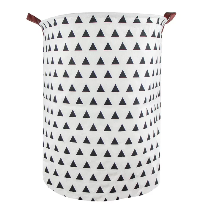 Cesto brinquedo triângulos 49x39x39cm