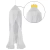 Dossel de tule princesa branco 290x66x66cm