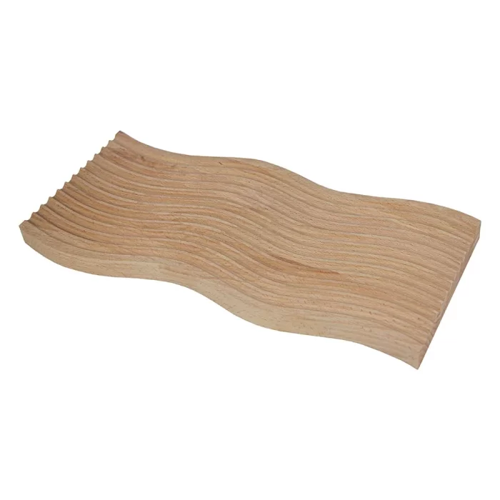 Bandeja madeira torneada 2x39x18cm