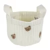 Cesto organizador ursinho p 14x21x21cm