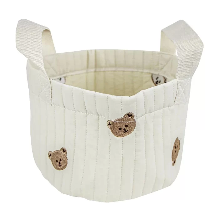 Cesto organizador ursinho p 14x21x21cm