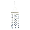 Móbile pompom azul 87x20x20cm