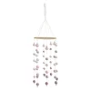 Móbile pompom rosa 87x20x20cm