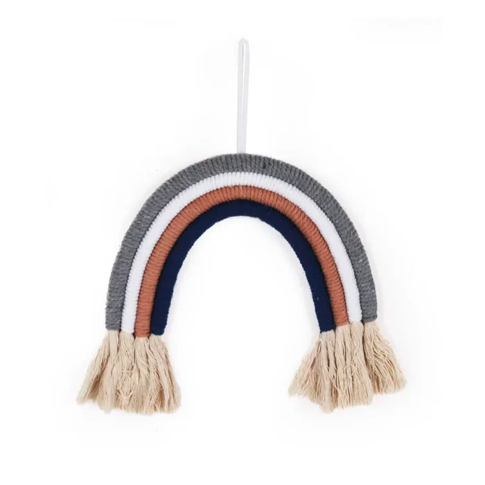 Adorno arco-íris azul 24x25x1