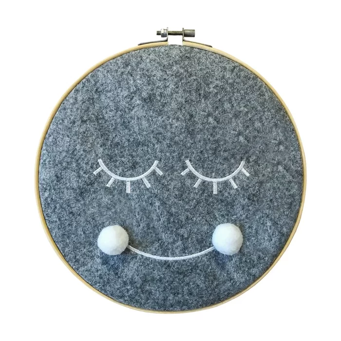 Bastidor madeira rostinho 23x23x1cm