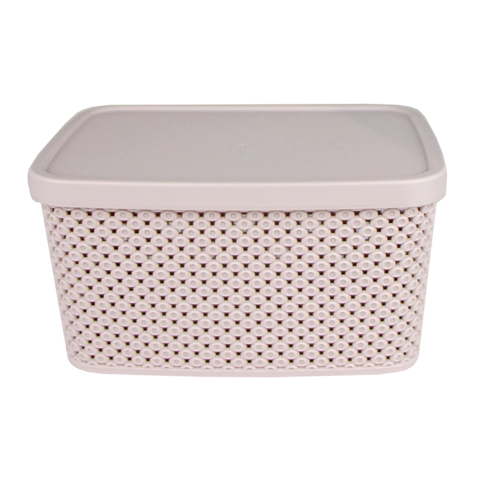 Alternative view of Cesto organizador rosa p 13x24x18cm