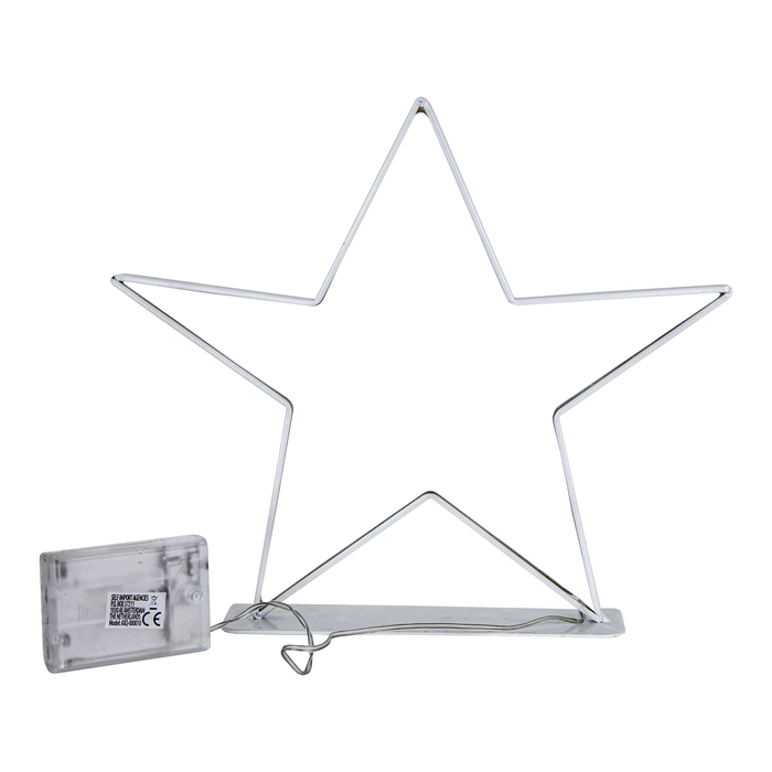 Alternative view of Luminária estrela 26x29x5cm