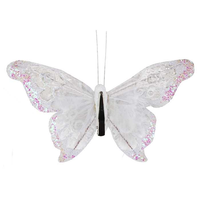 Alternative view of Jogo 2 borboletas furtacor 16x13x2cm