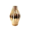 Vaso bulb dourado 27x15x15cm