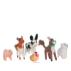 Jogo 6 animais fazenda 15x14x4