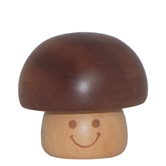 Caixa música cogumelo feliz 8x9x9cm