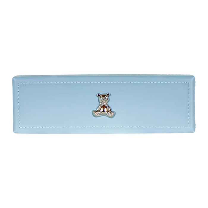 Alternative view of Porta certidão nascimento azul 7x23x8cm