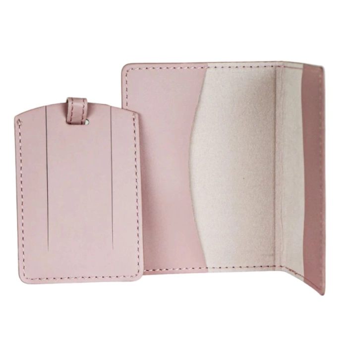 Alternative view of Capa passaporte mundo rosa 14x11x2cm