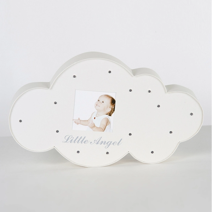 Alternative view of Porta-retrato nuvem iluminado 21x36x5cm