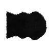 Tapete peludo preto 2x60x90cm