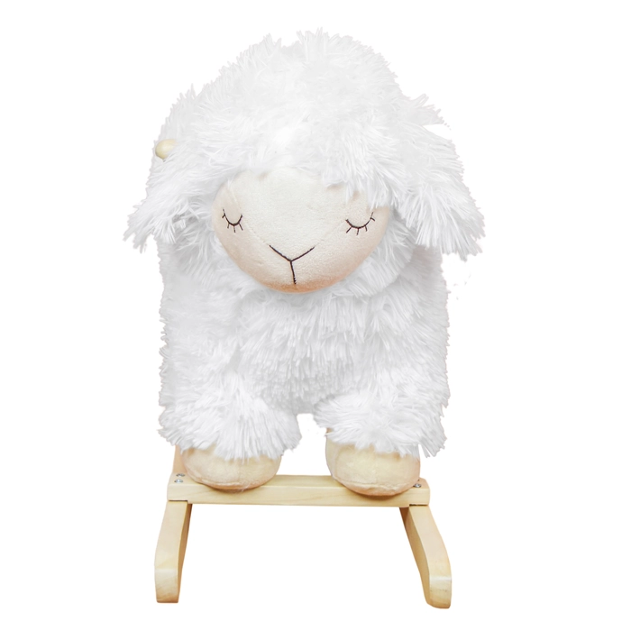 Alternative view of Ovelha balanço musical 46x31x64cm