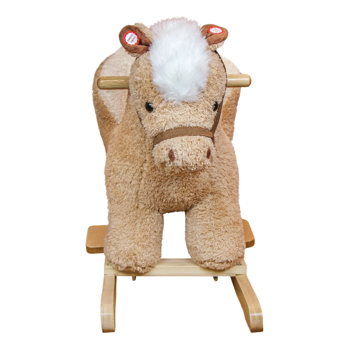 Alternative view of Cavalo balanço com assento 46x31x64cm