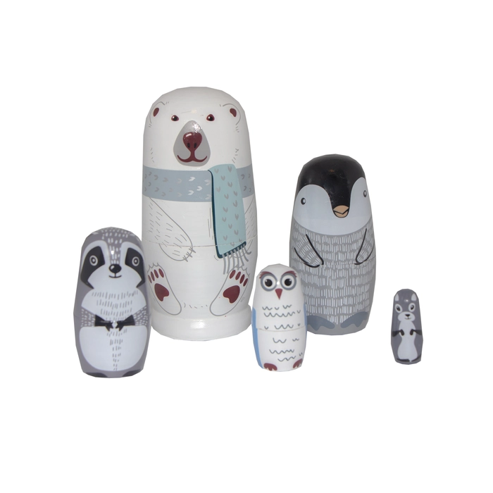 Jogo 5 matryoshkas neve 14