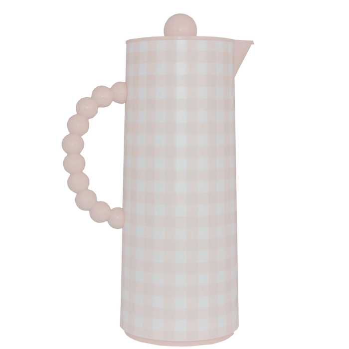 Garrafa térmica bubble rosa 32x12x12cm