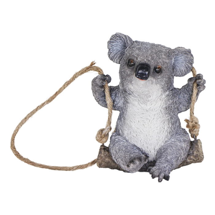 Alternative view of Escultura balança coala 18x15x11cm