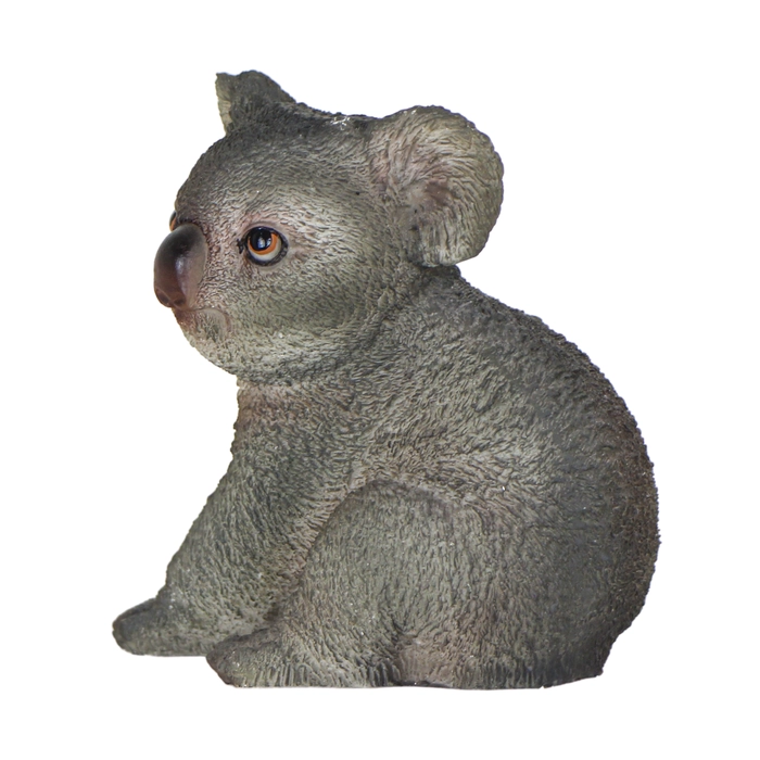 Alternative view of Cofre coala resina 13x12x9cm