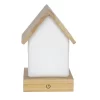 Luminária casinha recarregável 20x12x12cm