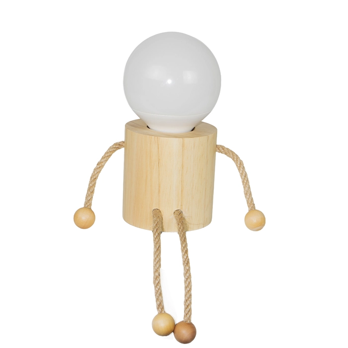 Luminária otto recarregável 16x7x7cm