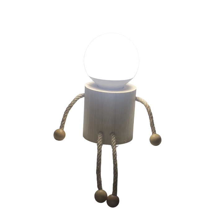 Alternative view of Luminária otto recarregável 16x7x7cm