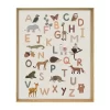 Quadro abc floresta bege 62