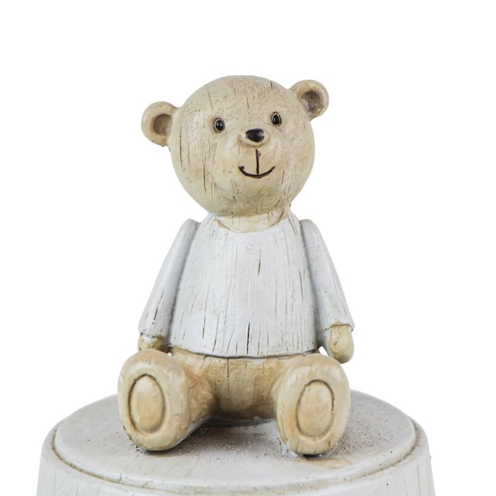 Alternative view of Caixa de música urso 14x10x10cm