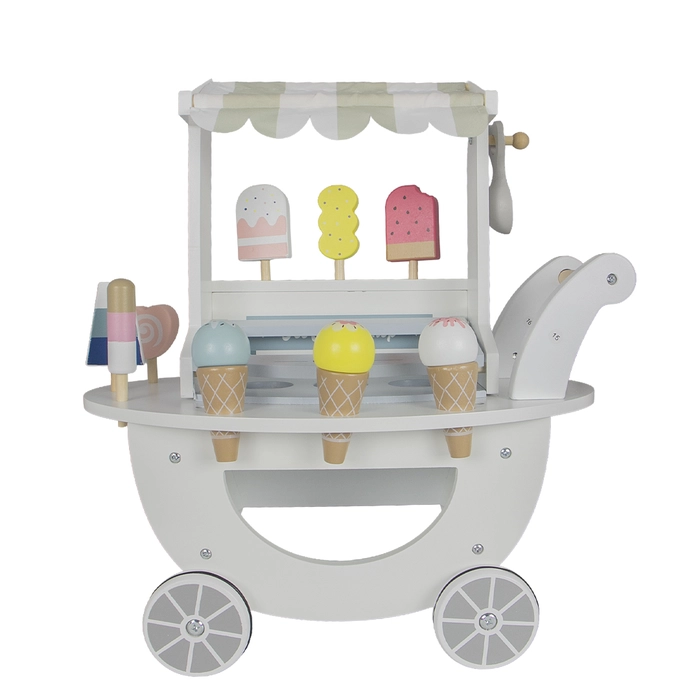 Mini carrinho sorvete 45x42x25cm