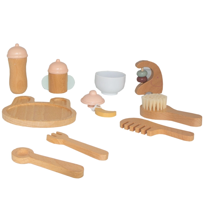 Kit cuidados boneca 11x4x4cm