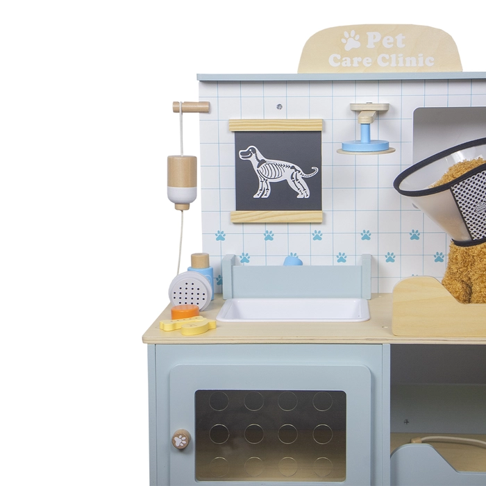 Alternative view of Petshop de madeira 90x70x30cm