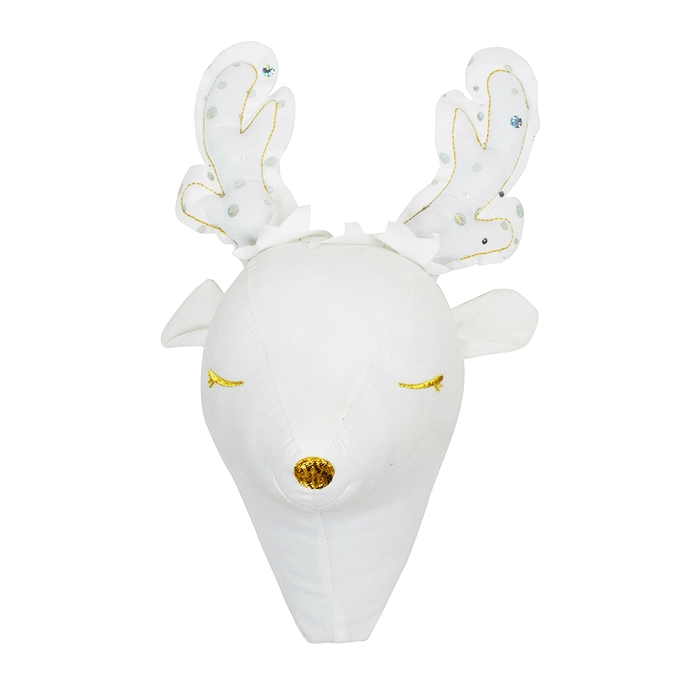Cabeça decorativa alce 33x21x25cm