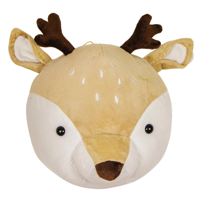 Alternative view of Cabeça decorativa alce 35x23x23cm