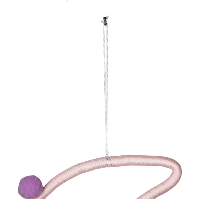 Alternative view of Adorno parede lua rosa 44x19x2cm