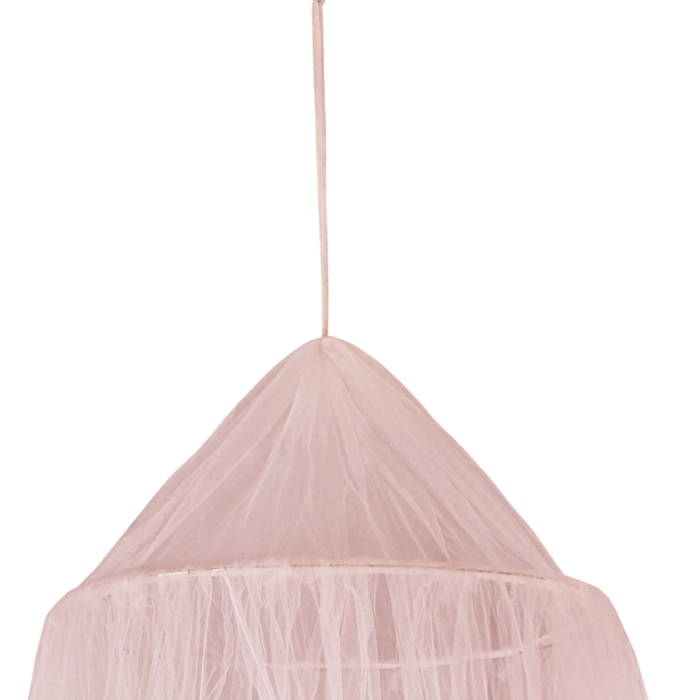 Alternative view of Dossel de tule princesa rosa 290x66x66cm