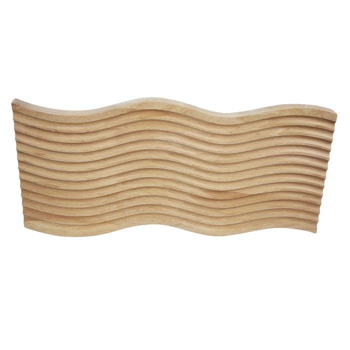 Alternative view of Bandeja madeira torneada 2x39x18cm