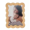 Porta-retrato ondulado madeira 20x15x1