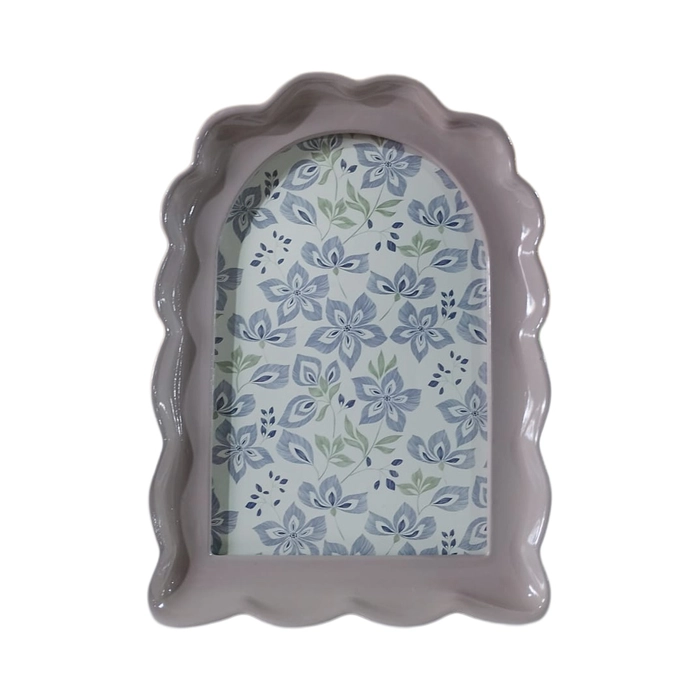 Porta-retrato arco ondulado 18