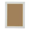 Moldura bubble branco dourado 39x30x2cm