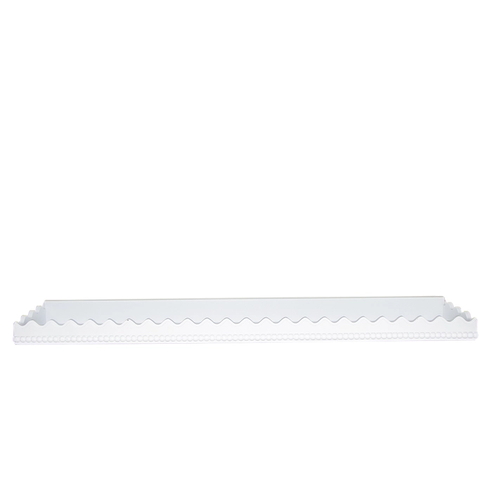 Prateleira bubble ondas branca 5x79x15cm