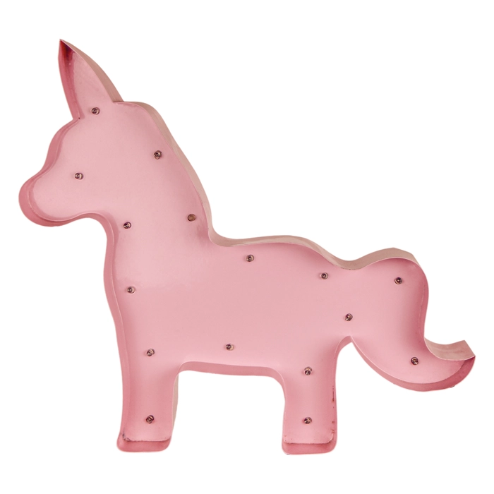 Alternative view of Luminária parede unicórnio 45x40x5cm