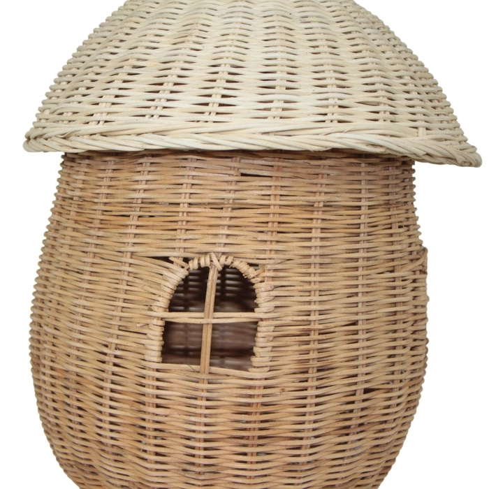 Alternative view of Cesto cogumelo casinha m 44x36x36cm
