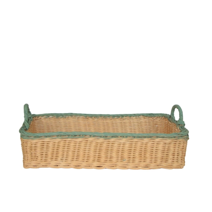 Alternative view of Jogo de xícara chá rattan 20x36x21cm