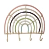 Cabideiro arco-íris colorido 34x40x9cm