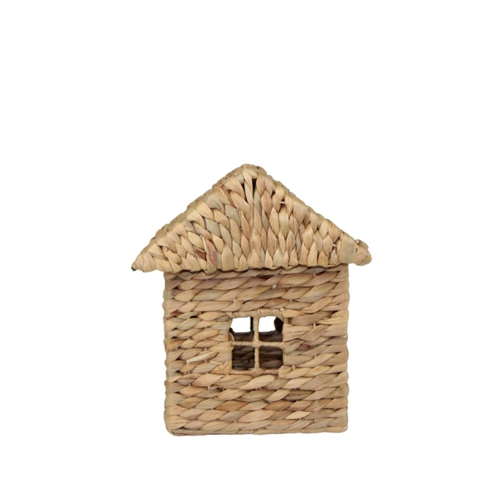 Alternative view of Casinha decorativa rattan 29x25x25cm