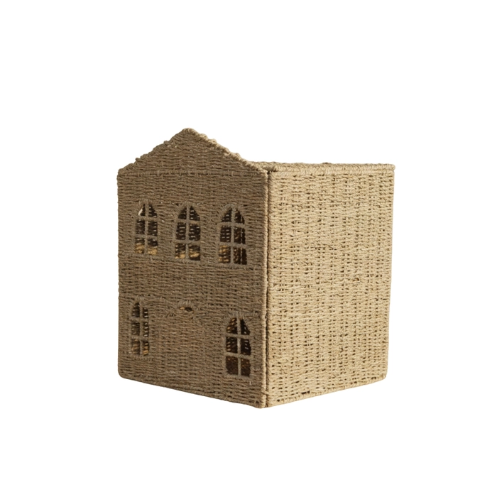 Alternative view of Cesto casa brinquedos 48x41x35cm