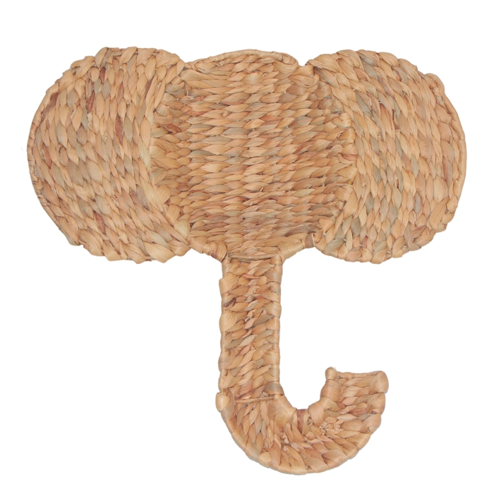 Alternative view of Cabeça elefante parede 56x54x5cm